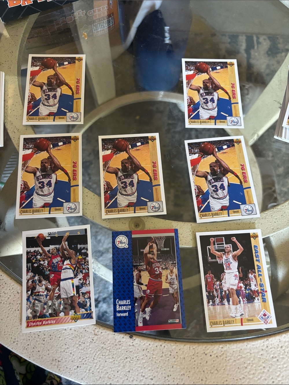 Charles Barkley Basketball Trading Cards - Multi-Color Set